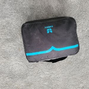 Luxe Black and Blue Men's Bag